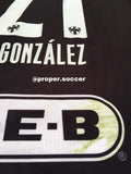 2021 Rayados Monterrey Black Monterrey Match Worn Alfonso Gonzalez (M)