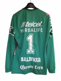 2017 Pumas Nike Match Issue Verde Portero GK Alfredo Saldivar (L)