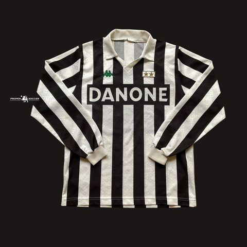 1992 Juventus Home Long Sleeve Italia Kappa Roberto Baggio (L)