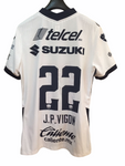 2021 Pumas Unam Match Worn Issue Juan Pablo Vigon (L)