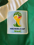 2014 Mexico Match Detail Adizero World Cup Brasil Firmado Signed (M)