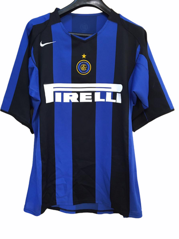 2004 Inter Milan Italia Authentic Nike Adriano (M)