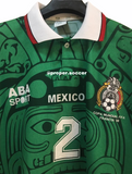 1998 Mexico Calendario Azteca Aba Sport Claudio Suarez Authentic (XL)