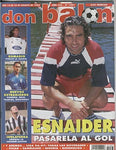 1996 1997 Atletico de Madrid Match Issue Juan Esnaider (XL)