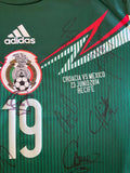 2014 Mexico Match Detail Adizero World Cup Brasil Firmado Signed (M)