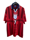 1998 England England David Beckham Umbro Authentic (M)