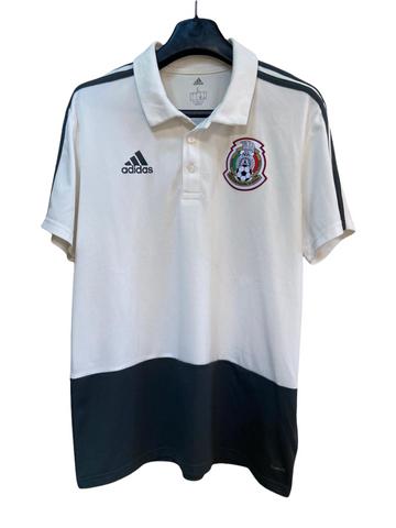 2018 Mexico Adidas Travel Polo Match Issue (L)