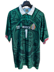 1998 Mexico Aztec Calendar Jorge Campos Authentic (L)