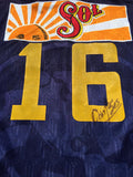 1999 Club Aguilas America Away Match Worn Cristian Torres Signed Signed (L)