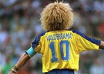 2007 Colombia Firmado Signed Carlos Pibe Valderrama (M)