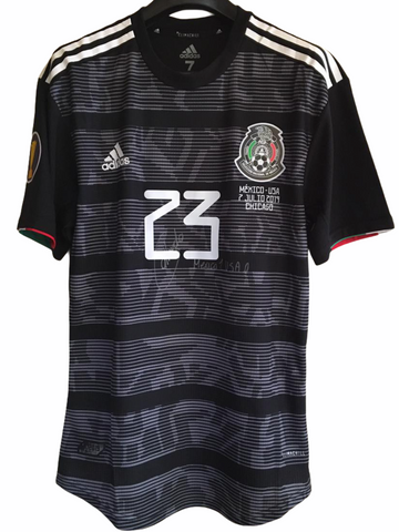 2019 Mexico Campeon Copa Oro Firmado Signed Gallardo (M)