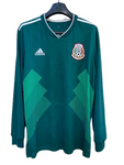 2018 Mexico Home Adidas World Cup Long Sleeve (L)