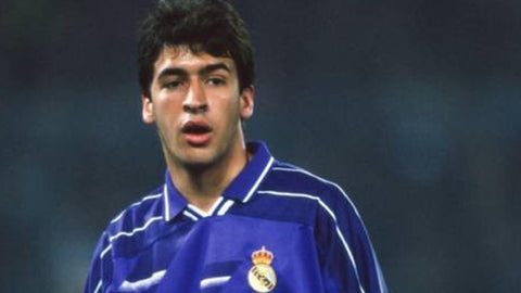 1998 Real Madrid Autografiado Signed Raul Gonzalez (L)