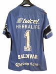 2017 Pumas Match Issue Nike Azul Portero GK Alfredo Saldivar (L)