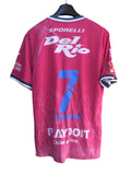 2021 Bravos Juarez Match Worn Pink Version Special Edition Fernandinho (M)