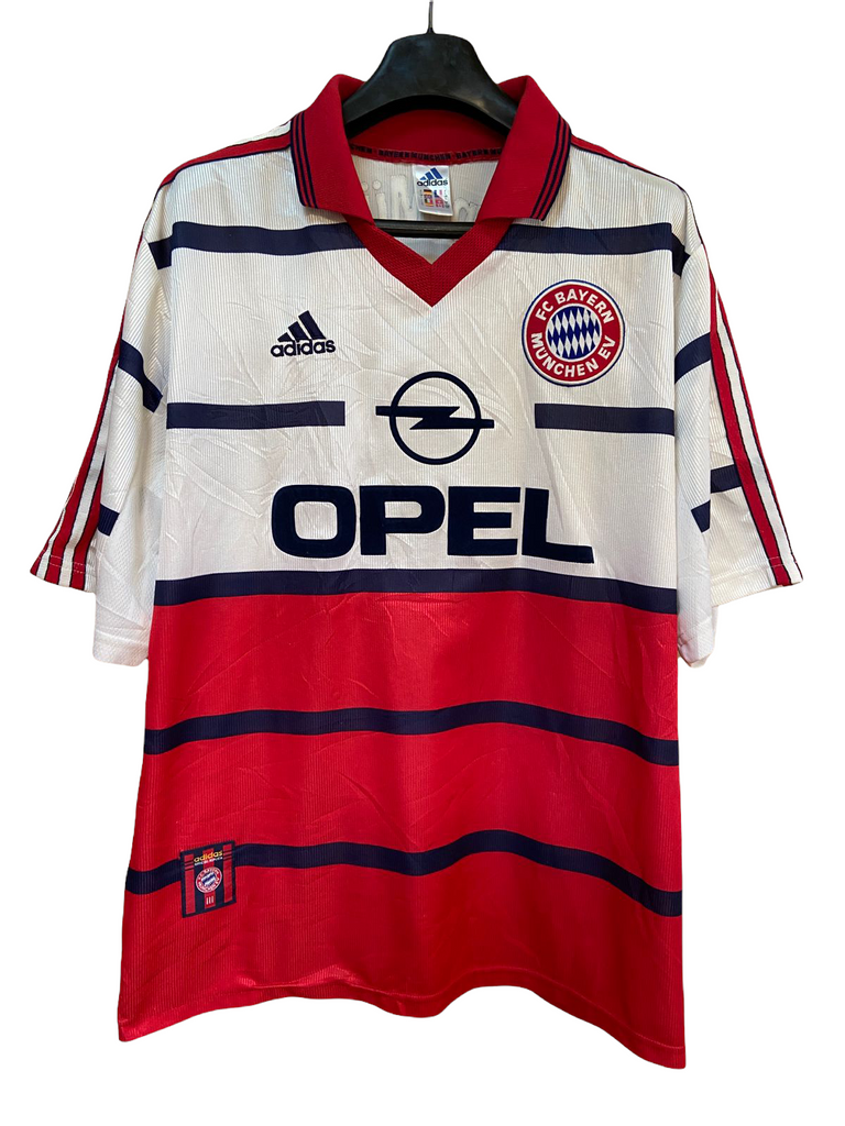 Vintage FC Bayern Munchen 90s Opel Jersey Football Club Adidas Size XXL 