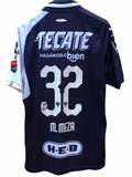 2019 Rayados Monterrey Concacaf Maxi Meza Firmado Signed (M)