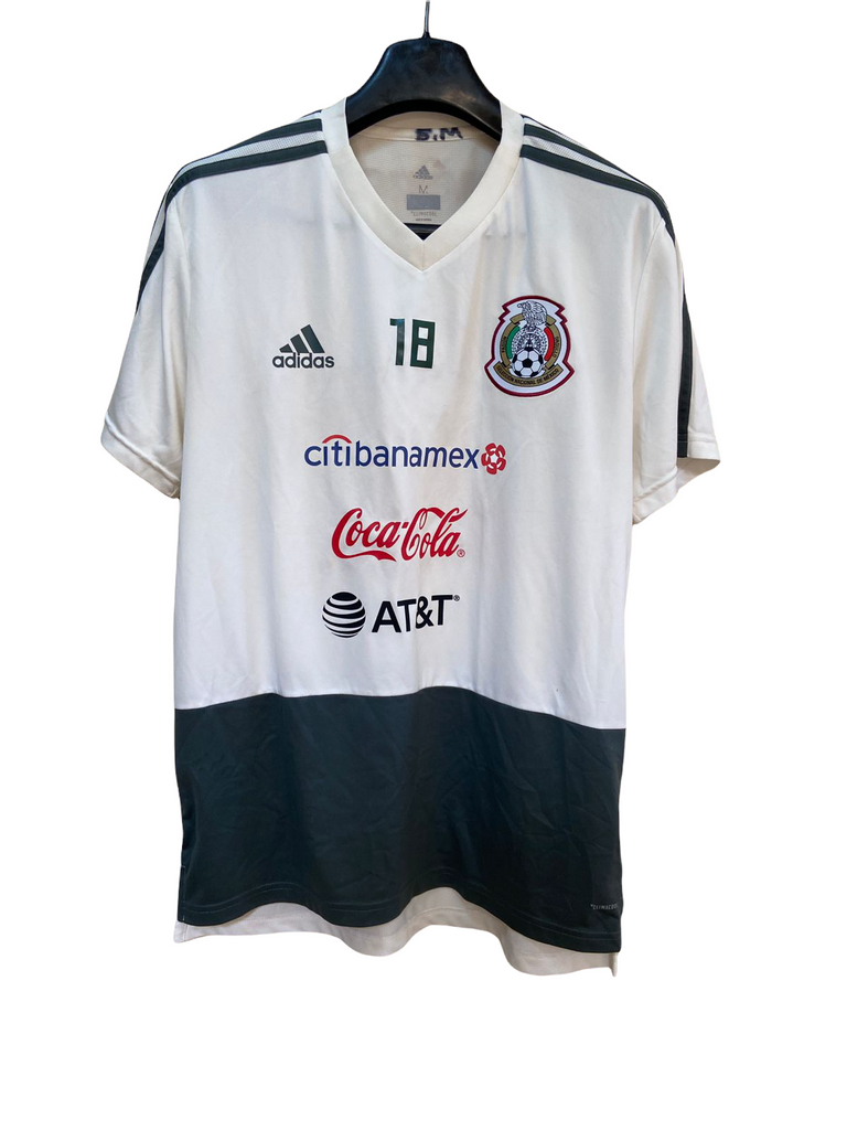 2020 Mexico Adidas Polo Match Issue travel Polo M Proper Soccer