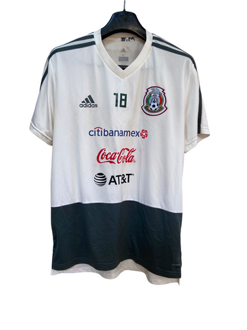 2020 Mexico Adidas Match Issue travel Polo (M)