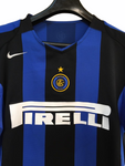 2004 Inter Milan Italia Authentic Nike Adriano (M)