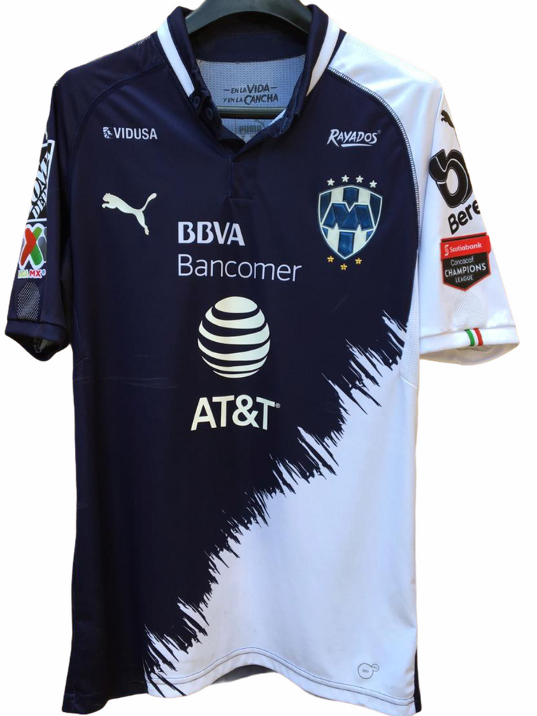 2019 Rayados Monterrey Concacaf Maxi Meza Signed Signed M