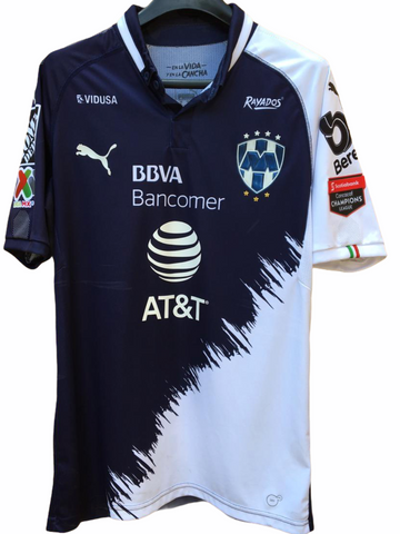 2019 Rayados Monterrey Concacaf Maxi Meza Firmado Signed (M)