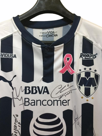 2019 Rayados Monterrey Pink Version Firmado Signed (XL)