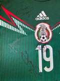 2014 Mexico Match Detail Adizero World Cup Brasil Firmado Signed (M)