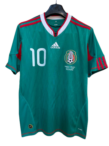 2010 Mexico Adidas World Cup Francia Cuauhtemoc Blanco (XL)