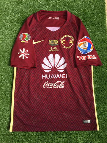 2010 Club Aguilas America Nike Signed Signed (L)