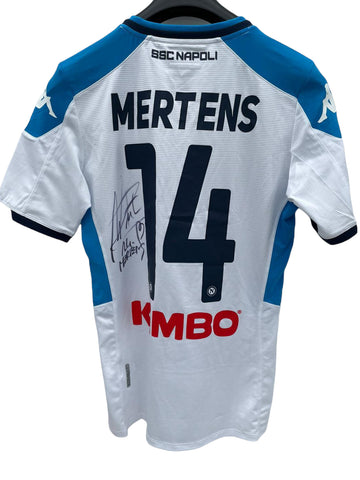 2020 Napoli Match Issue Mertens Autographed (M)
