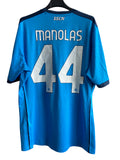 2021 2022 Napoli Emporio Armani Manolas Match Worn (XL)