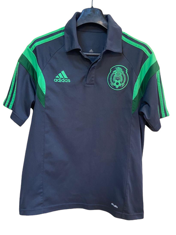 2016 Mexico Adidas Travel Polo Match Issue (M)