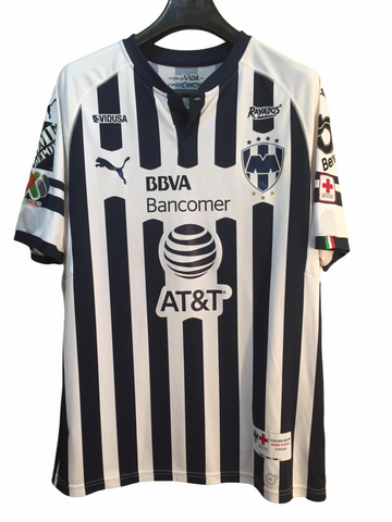 2019 Rayados Monterrey Cruz Roja Match Worn Cesar Montes (L)