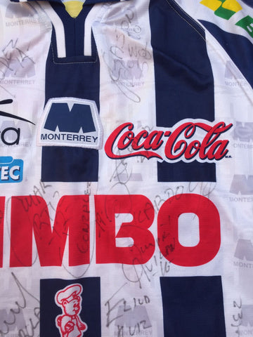 1998 Rayados Monterrey Atletica Osito Bimbo Autographed Signed (L)