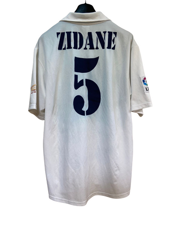 2002 Real Madrid Adidas Zinedine Zidane (L)