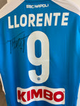 2019 2020 Napoli Match Issue Fernando Llorente Firmado Signed (L)