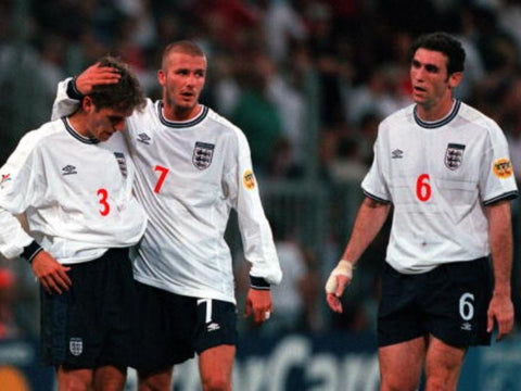2000 Inglaterra Beckham Eurocopa Authentic (XL)