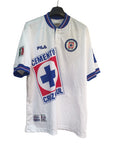 1995 Cruz Azul Away Carlos Hermosillo Match Issue (L)