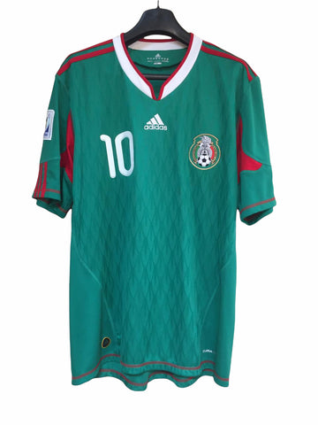 2010 Mexico Adidas World Cup Francia Cuauhtemoc Blanco (L)