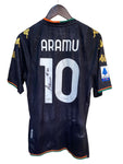 2021 Venezia AC Black Edition Kappa Match Issue Aramu (L)