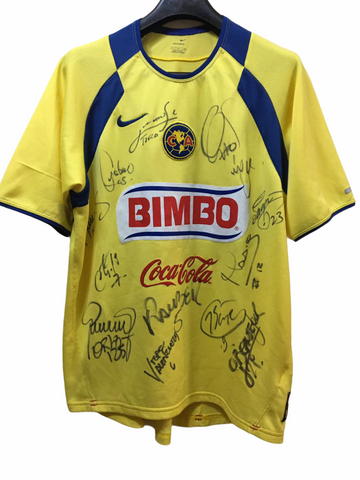 2006 Club Aguilas America Signed Signed (M)