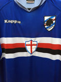 2005 Sampdoria Genoa Italy Kappa Home (L)