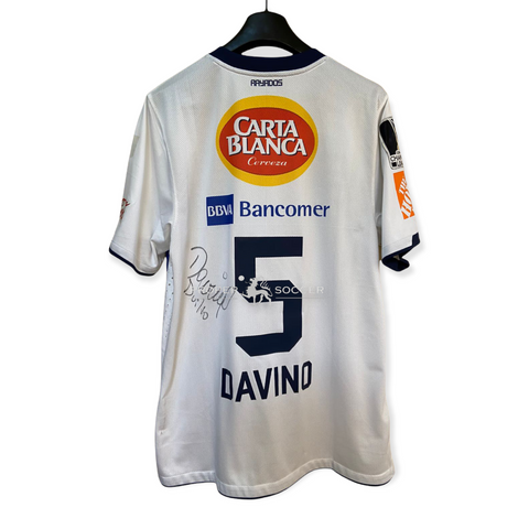 2010 Rayados Monterrey Match Issue CONCACAF Davino Firmado Signed (L)