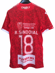 2020 Rayos Necaxa Mexico Match Worn Sandoval (S)