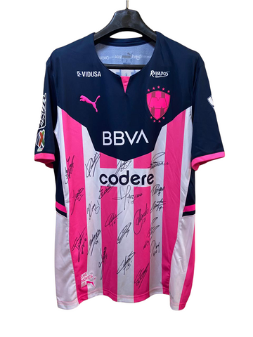 2021 Rayados Monterrey Puma Pink Version Match Issue Signed (M)