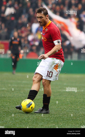 2011 AC Roma Italy Wind Francesco Totti Signed Signed (M)