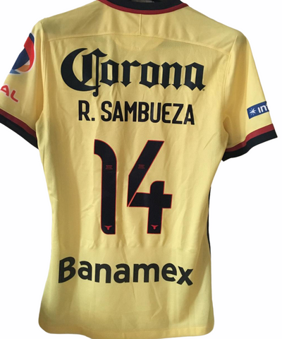2015 Club Aguilas America Rubens Sambueza Match Issue (M)