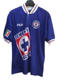 1998 Cruz Azul Fila Local Match Issue Benjamin Galindo (L)
