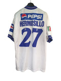 1995 Cruz Azul Away Carlos Hermosillo Match Issue (L)